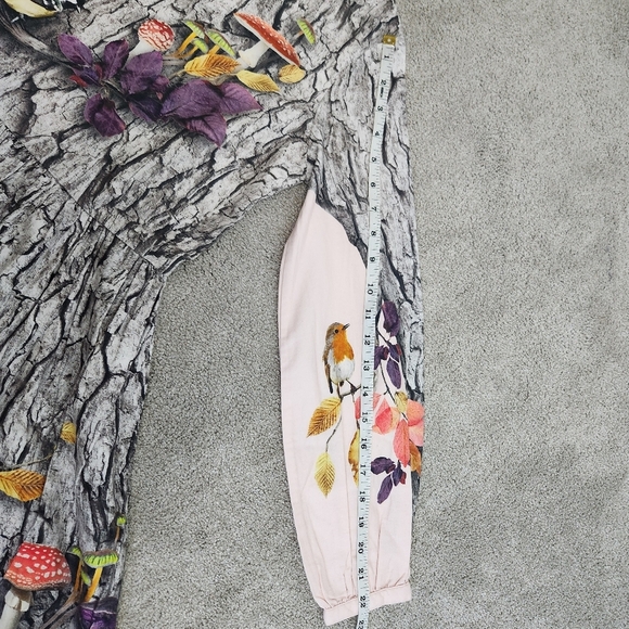 Molo Como Be A Tree Fairycore Baggy Knee Length Long Sleeve Dress Size 11 / 12 - Picture 8 of 15